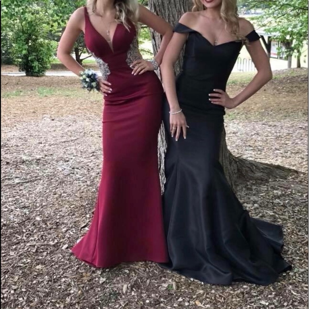 Burgundy Prom Dress
